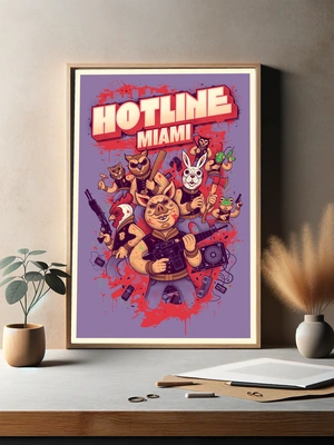 Hotline Miami — Персонажи с масками животных - 3