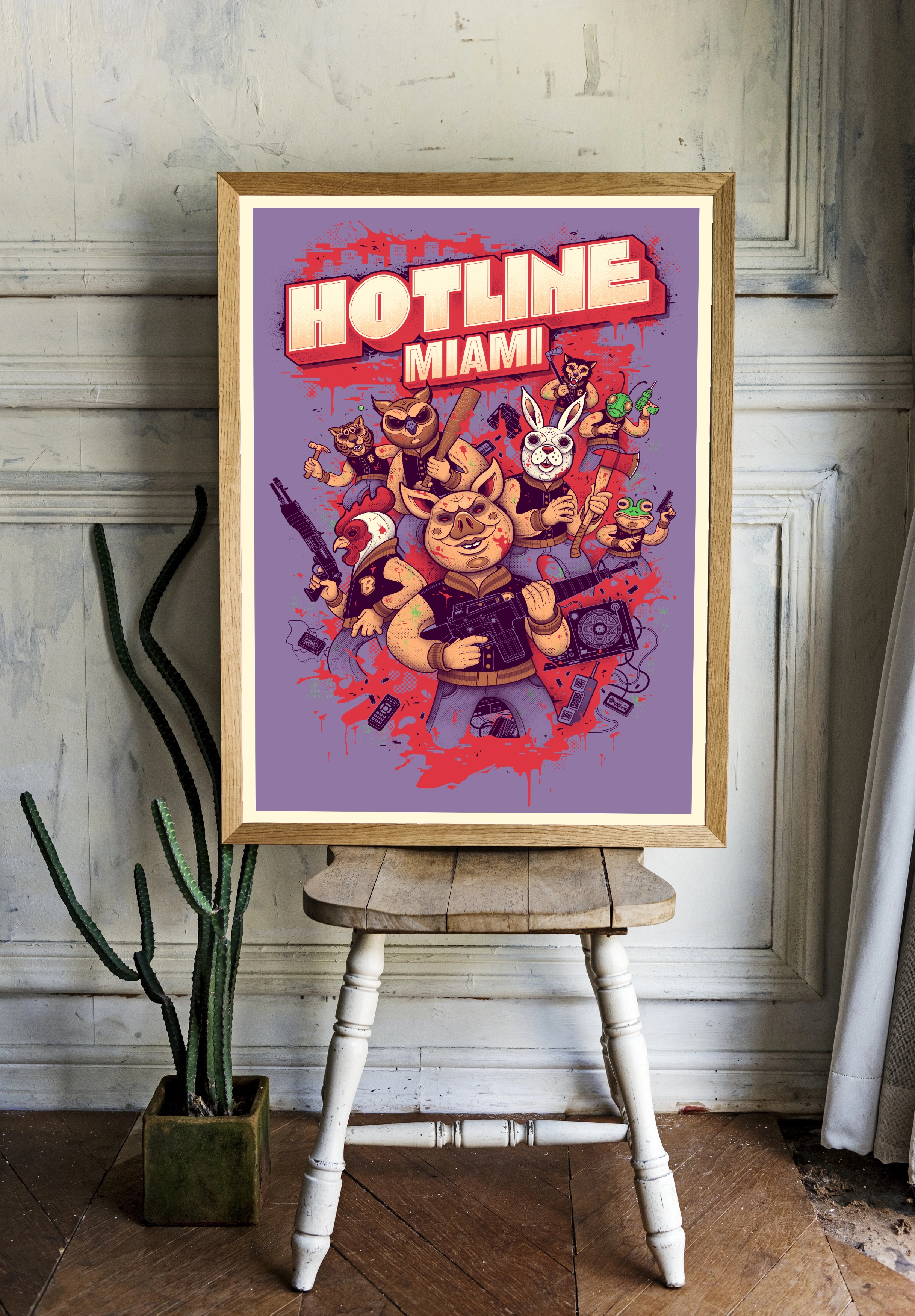 Hotline Miami — Персонажи с масками животных - 2