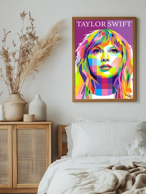 Тейлор Свифт в стиле поп-арт - 5