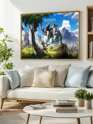 Horizon Zero Dawn — Эпическое сражение и природа - 3