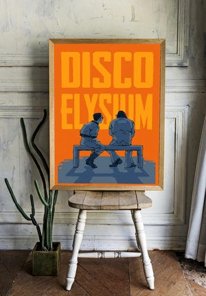 Disco Elysium — Дружеская беседа в оранжевом стиле - 2
