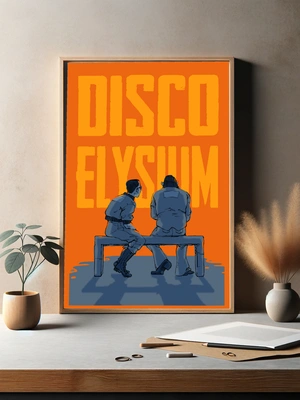 Disco Elysium — Дружеская беседа в оранжевом стиле - 3