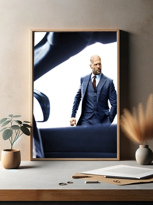 Джейсон Стэтхэм в стильном костюме - 3