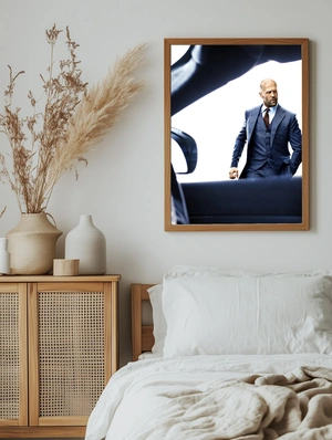 Джейсон Стэтхэм в стильном костюме - 5