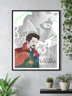 Доктор Стрэндж в стиле иллюстрации - 4