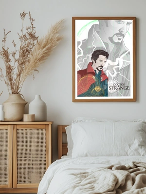 Доктор Стрэндж в стиле иллюстрации - 5