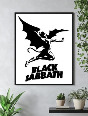 Black Sabbath — Икона рока в чёрно-белом стиле - 4