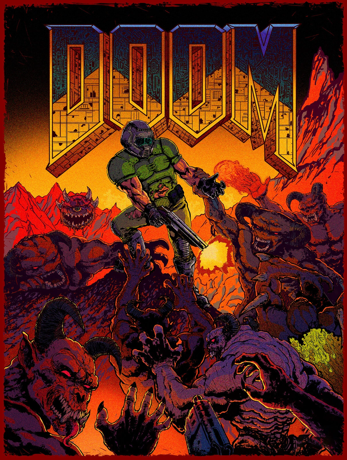 Doom — Герой в огненном бою - 1