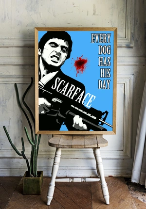 Scarface в стиле поп-арт - 2