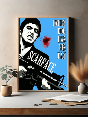 Scarface в стиле поп-арт - 3