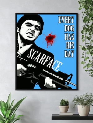 Scarface в стиле поп-арт - 4