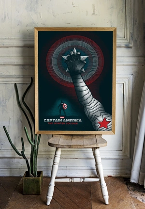 Капитан Америка и Зимний Солдат — Современный арт стиль - 2