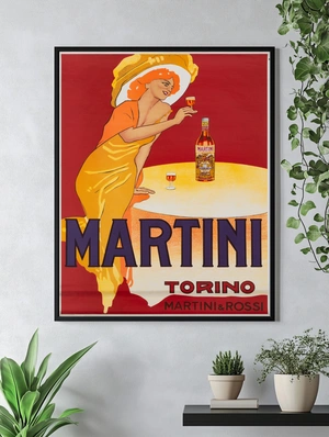 Martini and Rossi — Женщина в оранжевом платье - 4
