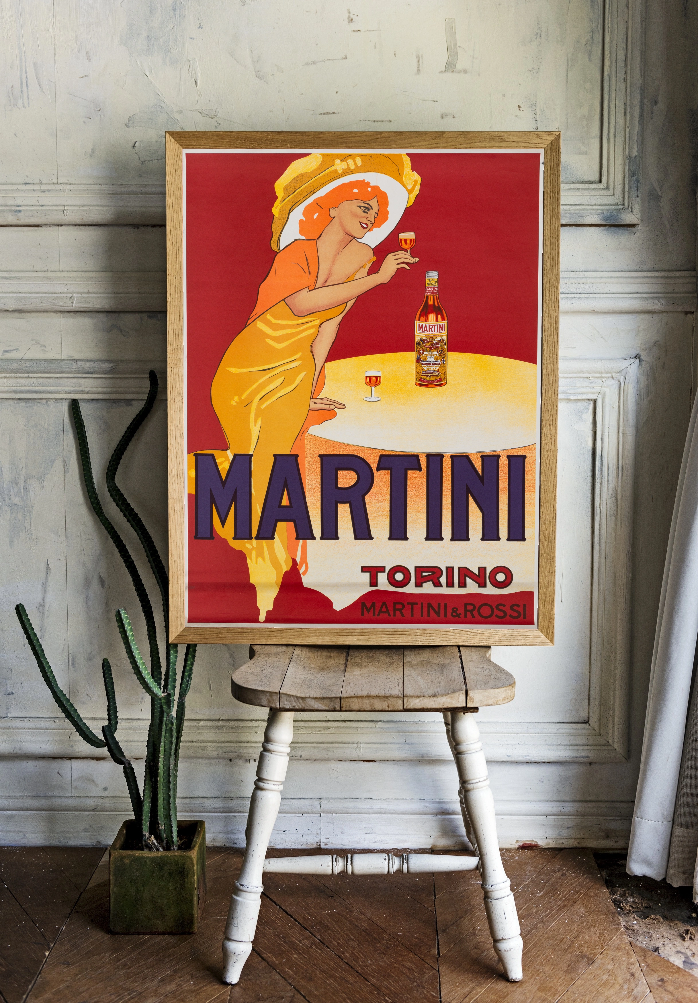 Martini and Rossi — Женщина в оранжевом платье - 2