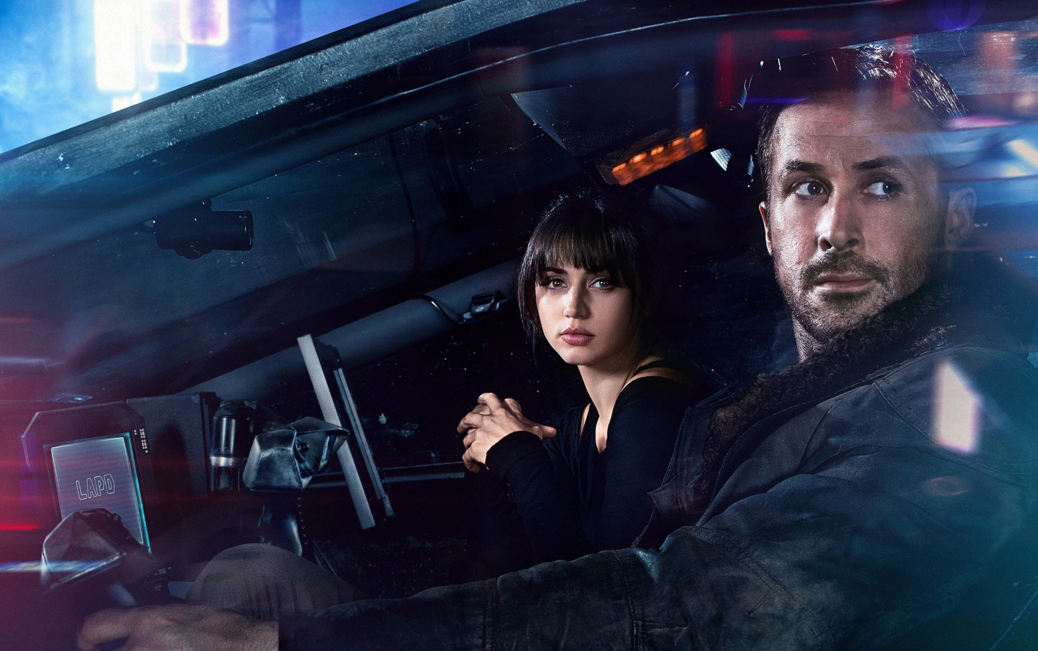 Райан Гослинг и Ана де Армас в киберпанковской атмосфере - 1