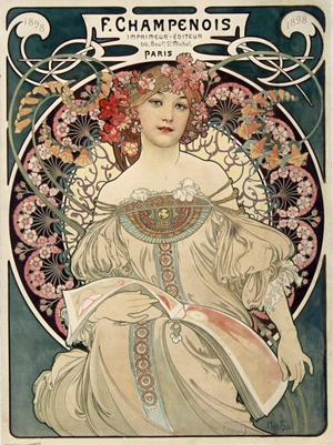Издательство Ф. Шампнуа, Париж, 1898 — Альфонс Муха - 1