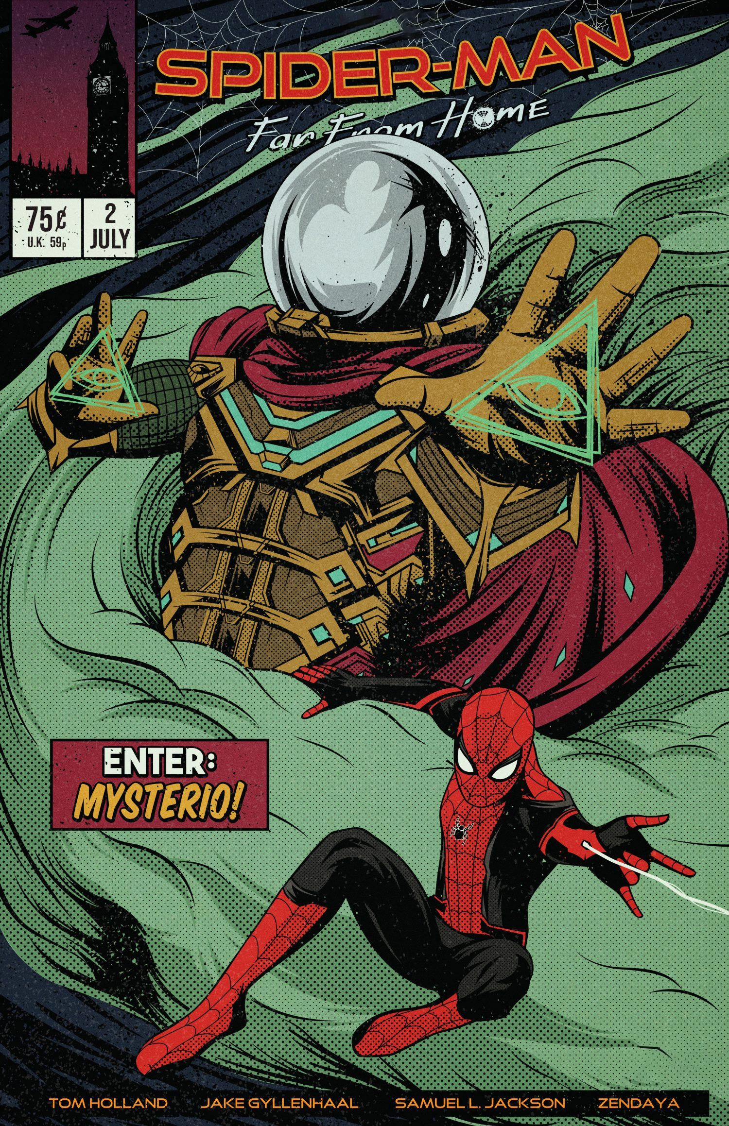 Человек-паук и Мистерио - 1