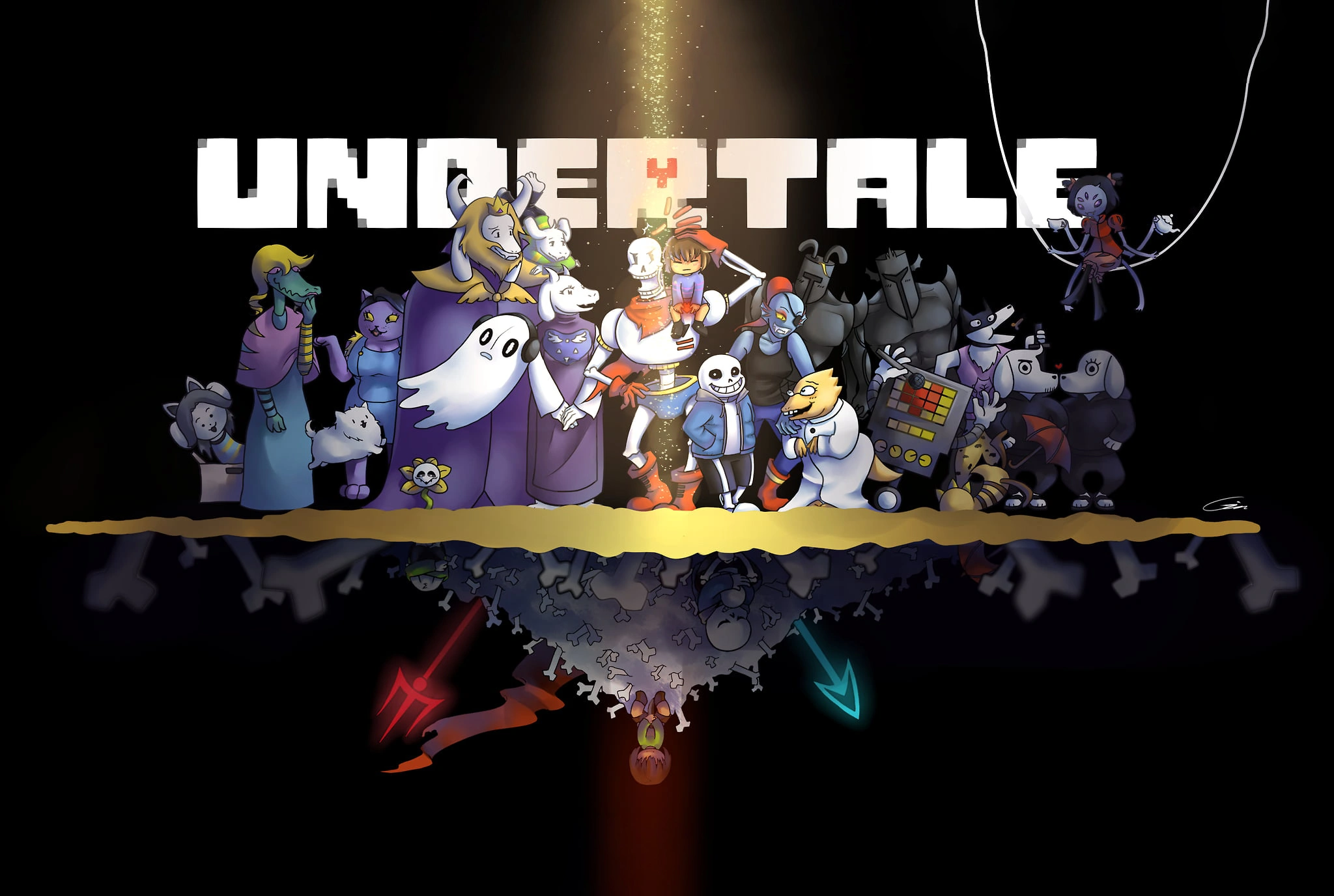 Undertale — Знаменитые персонажи - 1
