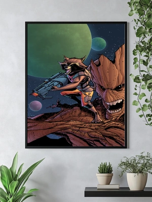 Эпическое единство Ракеты и Грута из Стражей Галактики - 4