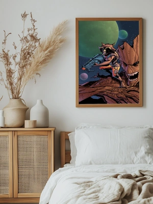 Эпическое единство Ракеты и Грута из Стражей Галактики - 5