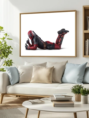 Дэдпул в расслабленной позе - 3