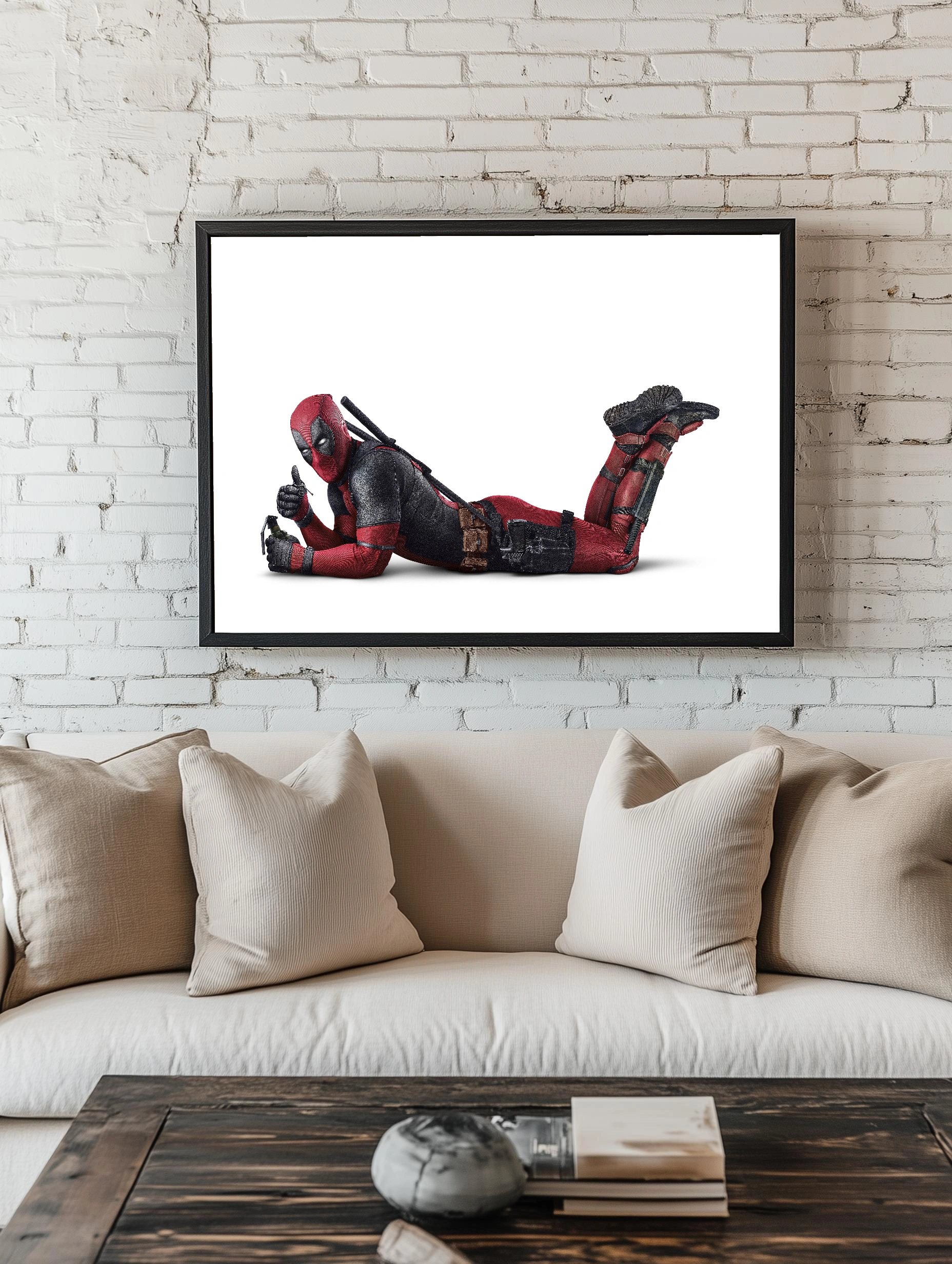 Дэдпул в расслабленной позе - 2