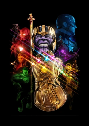 Мстители и Танос - 1