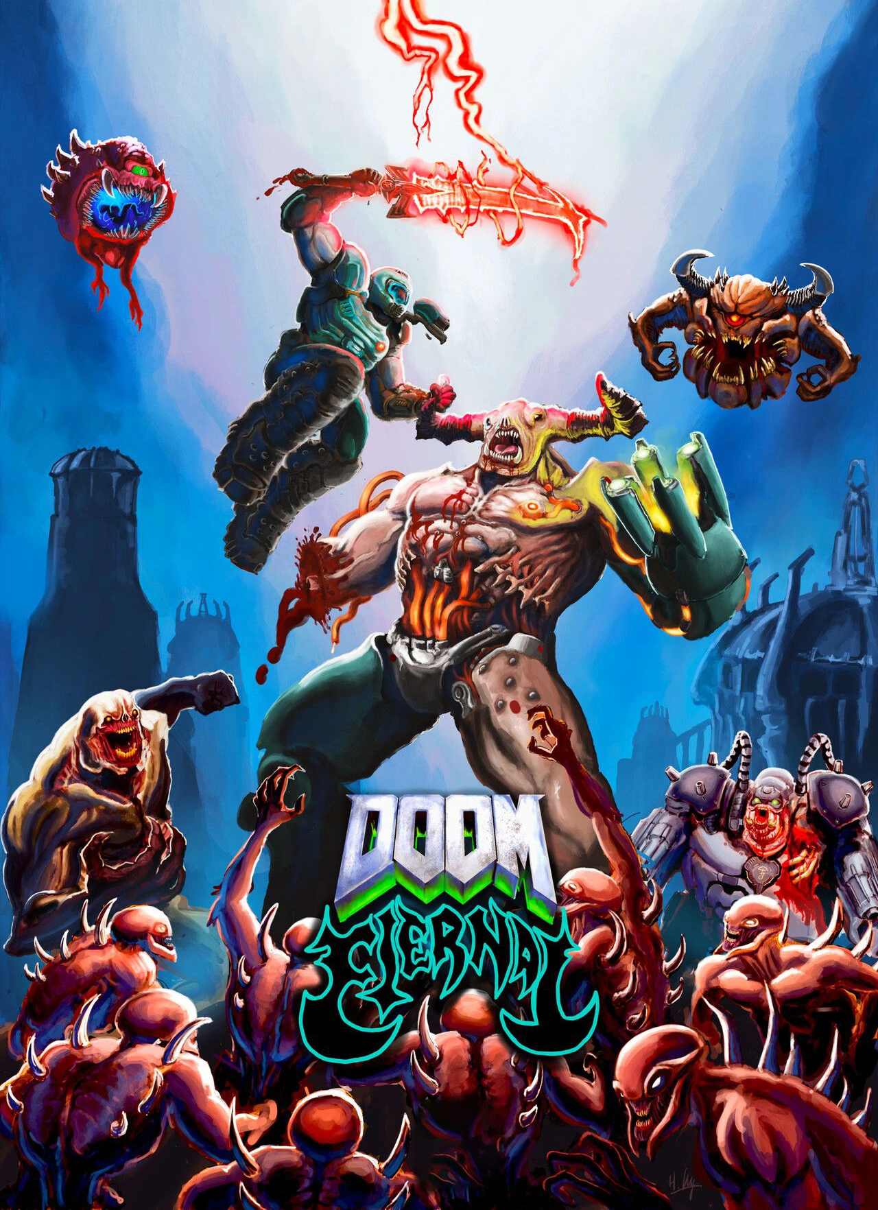 Doom Eternal — Эпическая битва с демонами - 1