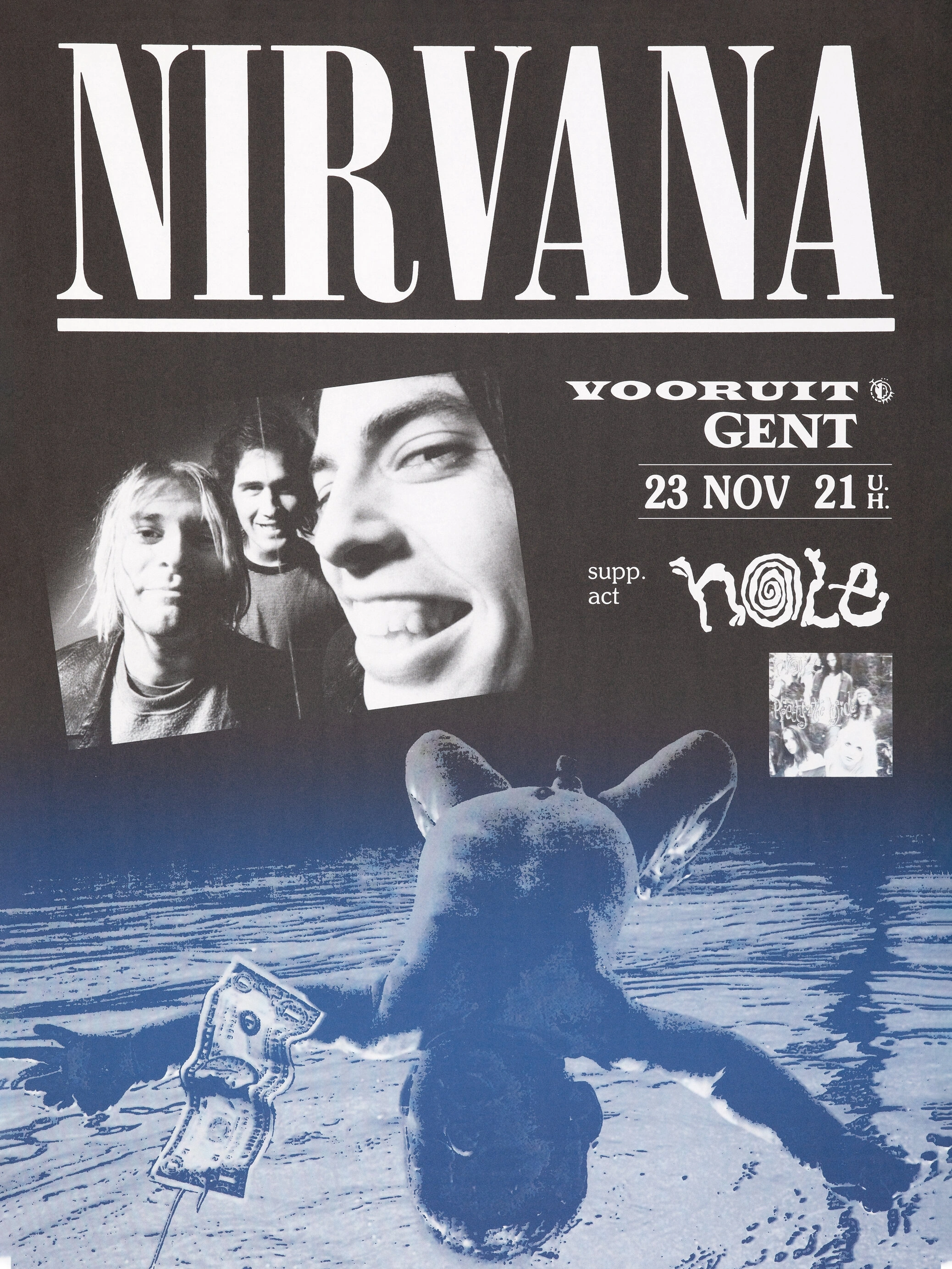 Nirvana — Грядущий концерт в Генте - 1