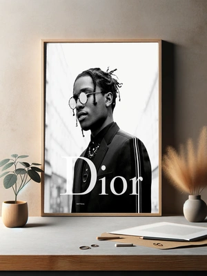 ASAP Rocky — Слияние стиля и бунта в архитектурном ритме Dior - 3