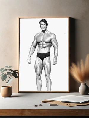 Иллюстрация Арнольда Шварценеггера - 3