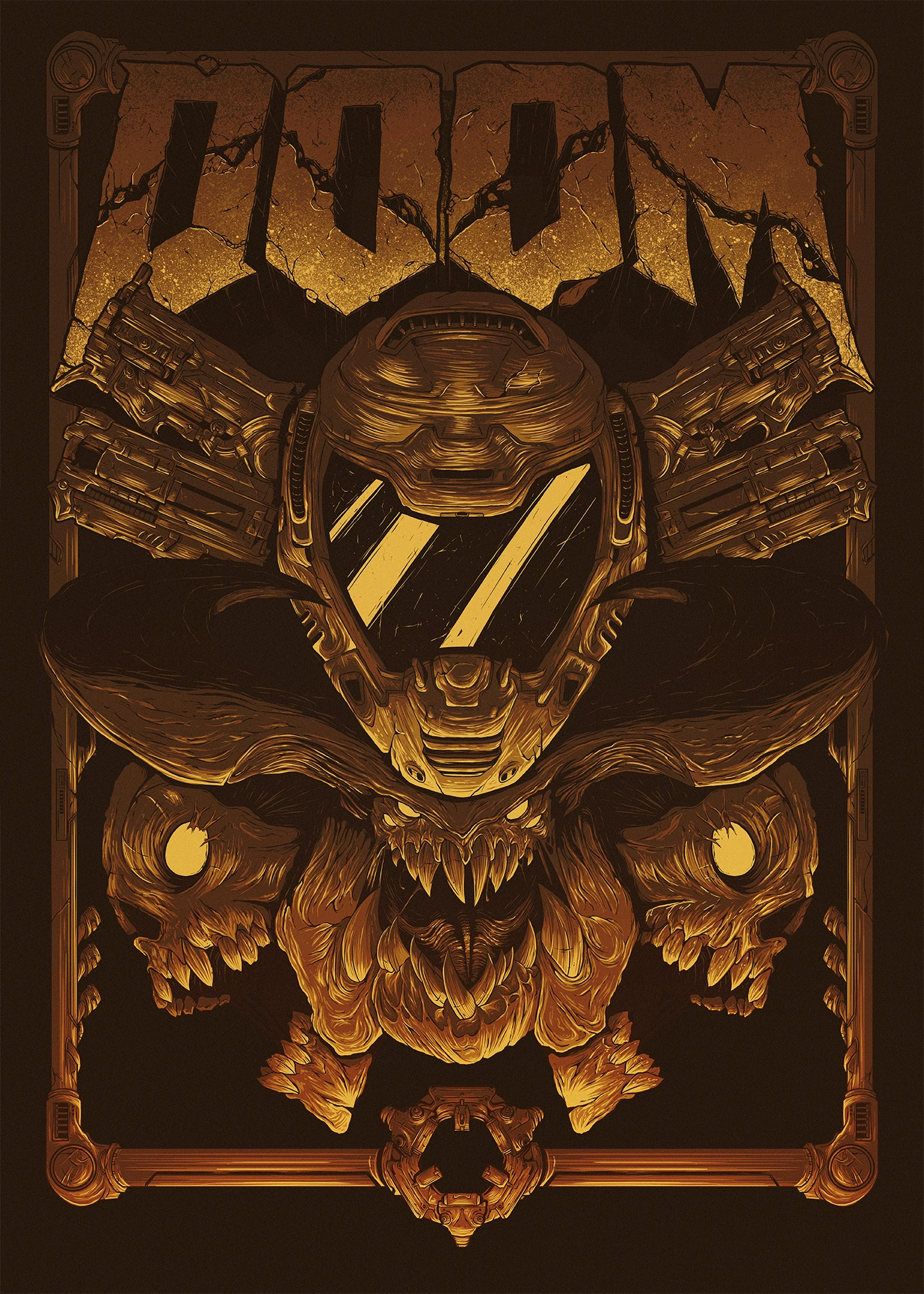 DOOM — Мрачная атмосфера ада и хаоса - 1
