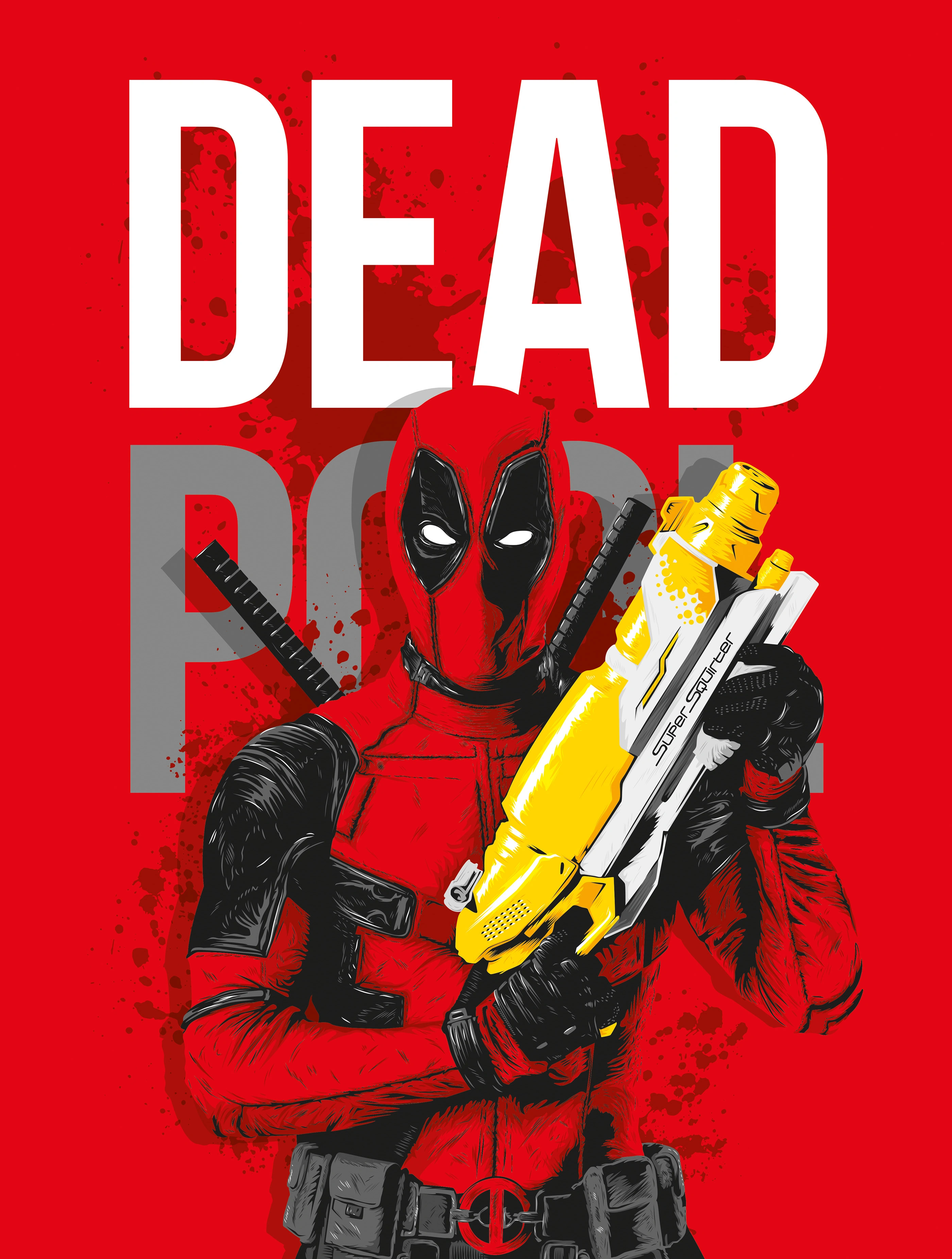 Дэдпул с водяным оружием - 1