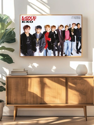 EXO на белом фоне - 4