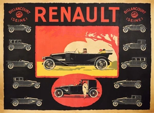 Renault – Виды ретро автомобилей - 1