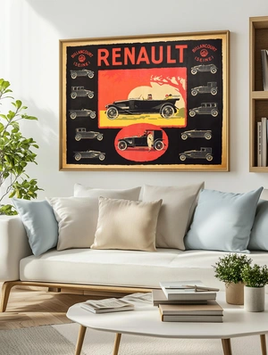 Renault – Виды ретро автомобилей - 3