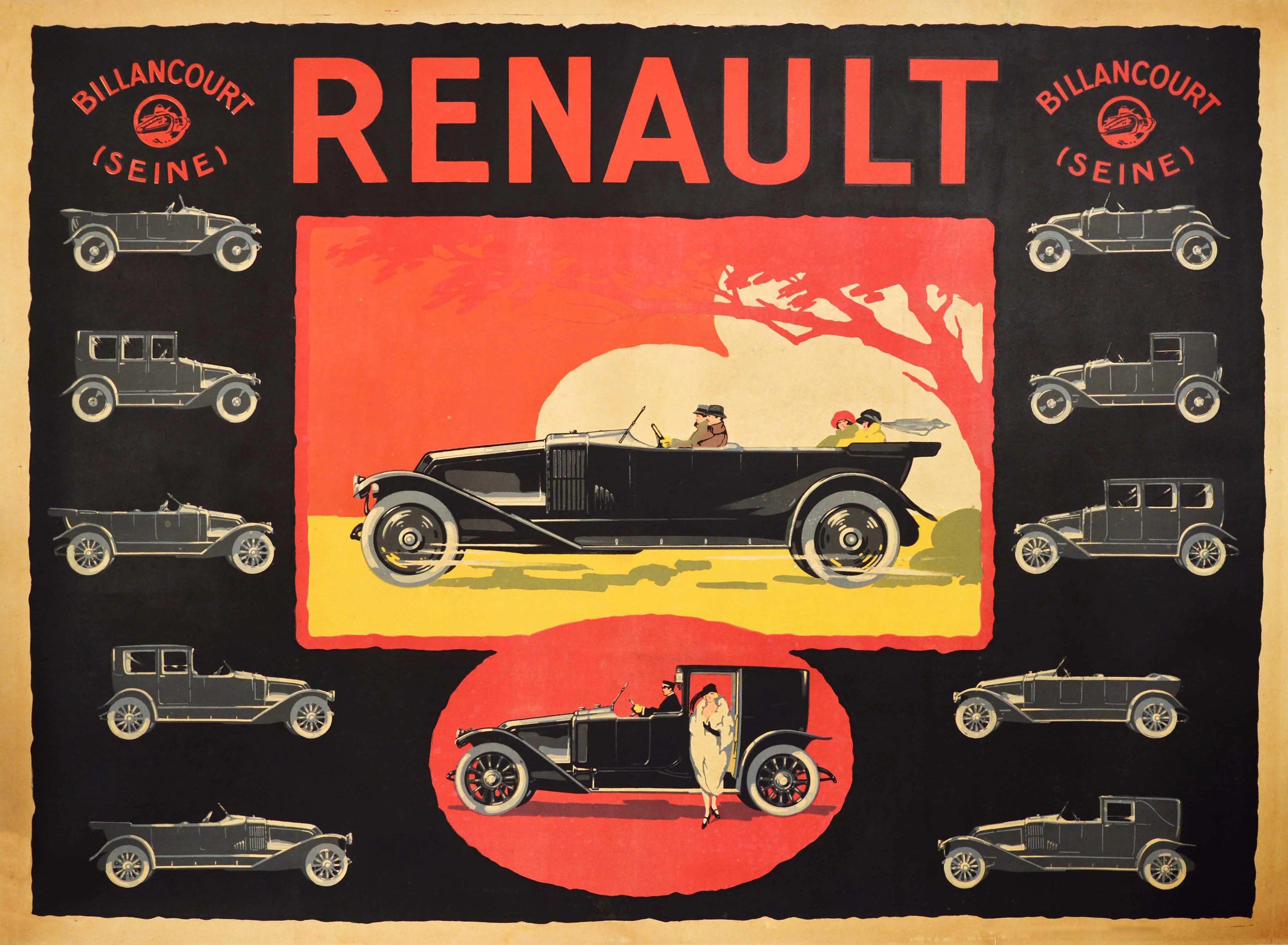 Renault – Виды ретро автомобилей - 1