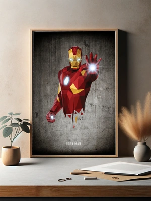 Железный Человек в геометрическом стиле - 3