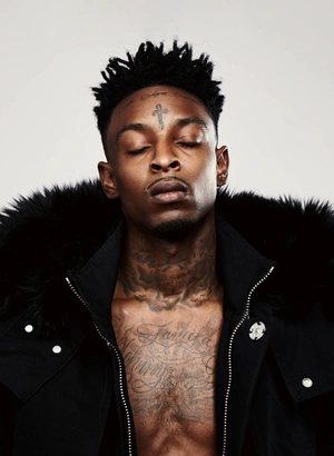 21 Savage с закрытыми глазами - 1