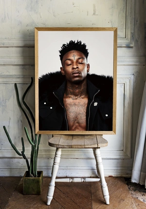21 Savage с закрытыми глазами - 2