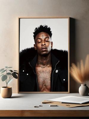21 Savage с закрытыми глазами - 3