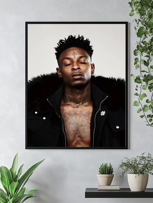 21 Savage с закрытыми глазами - 4