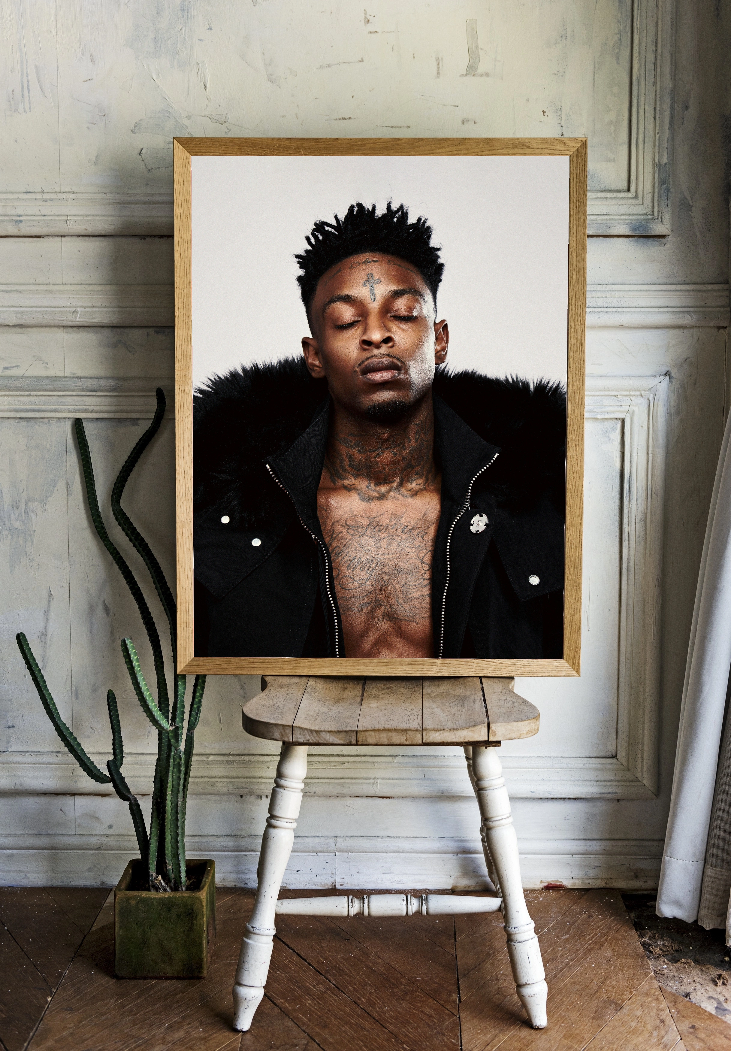 21 Savage с закрытыми глазами - 2
