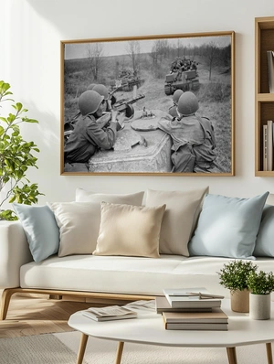 Военная сцена в движении - 3