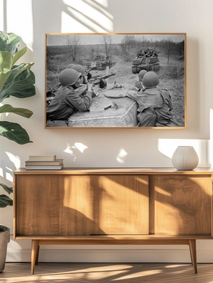 Военная сцена в движении - 4