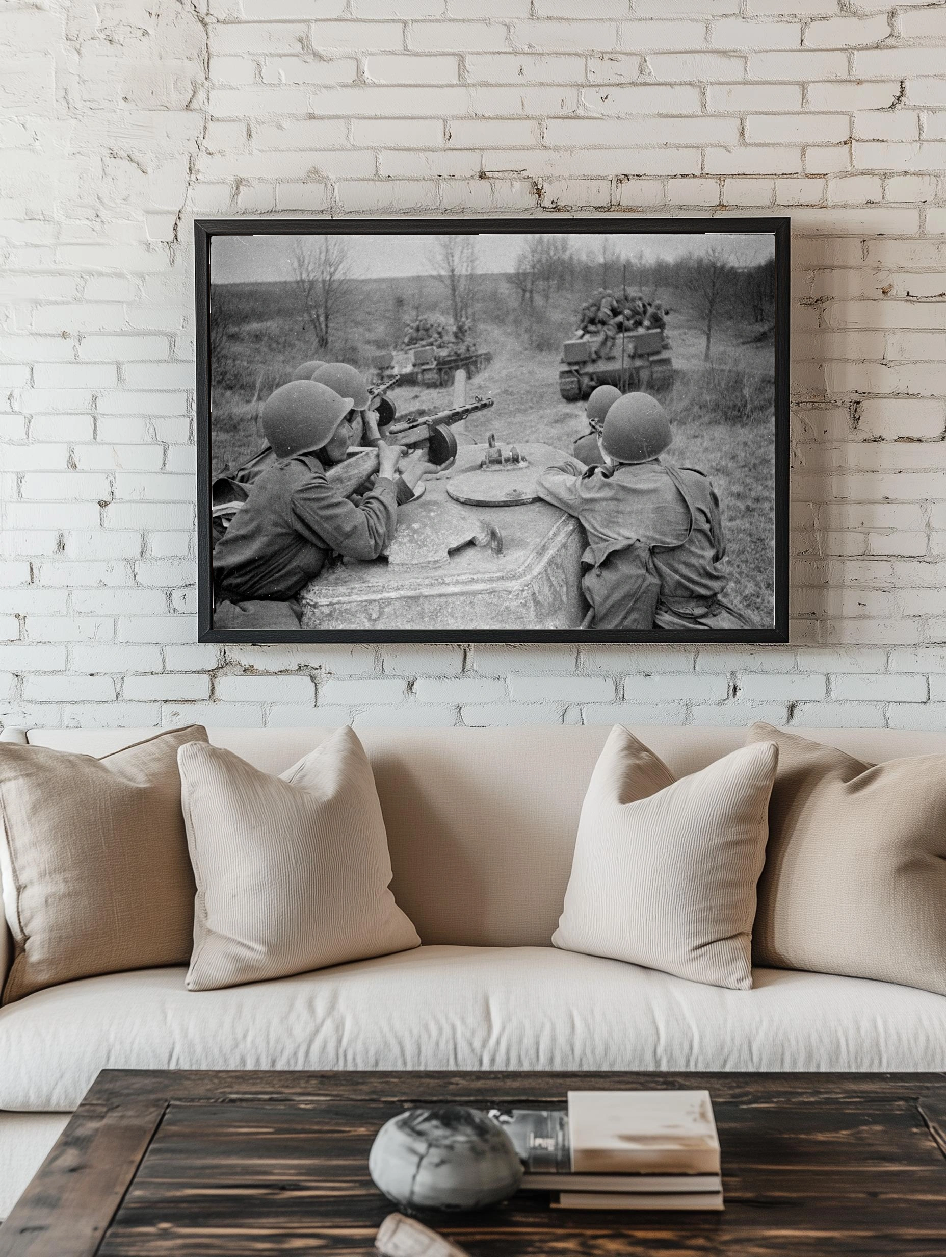 Военная сцена в движении - 2