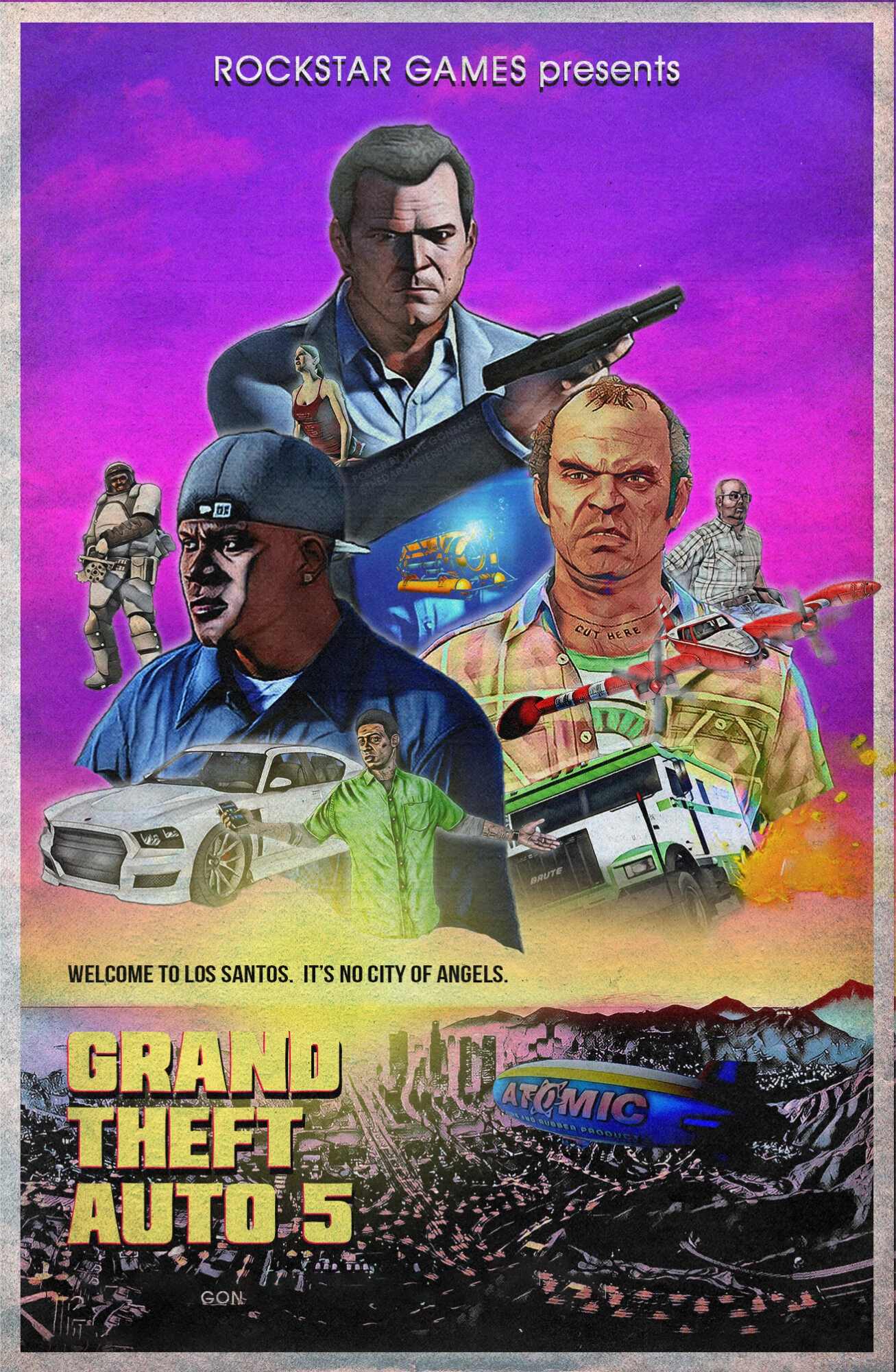 Grand Theft Auto V — Культовые герои - 1