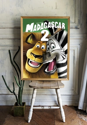 Лев Алекс и зебра Марти - 2