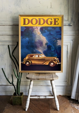 Ретро автомобиль Dodge в стиле арт-деко - 2