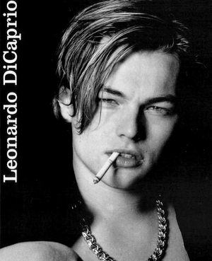 Леонардо Ди Каприо с сигаретой - 1